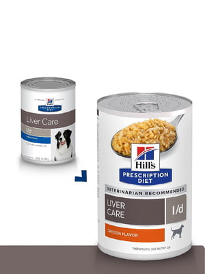 Hills Prescription Diet Canine l/d вологий корм для собак із захворюваннями печінки та ліпідозі | 6613186