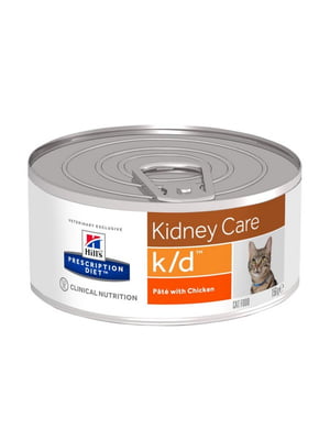 Hills Prescription Diet Feline k/d вологий корм для котів при нирковій недостатності | 6613194