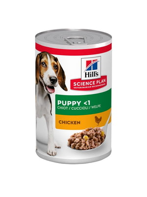 Hills Science Plan Canine Puppy Chicken влажный корм для щенков до 1 года | 6613203