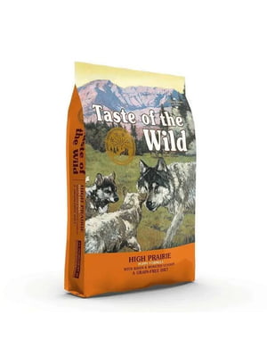 Taste of the Wild High Prairie Puppy (Тейст оф зе Вайлд Паппі Оленіна Бізон) беззерновий корм для цуценят | 6613392