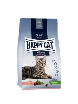Happy Cat Culinary Atlantik Lachs Adult сухой корм для взрослых котов с лососем | 6613416
