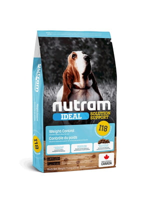 Nutram I18 Ideal Solution Support Weight Control Dog корм для собак з ожирінням | 6613435
