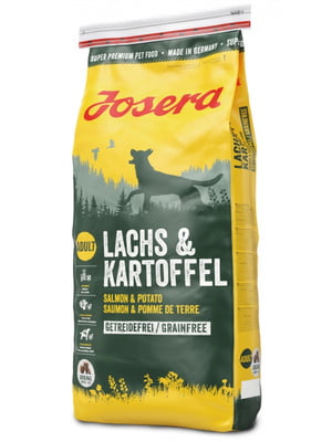 Josera Lachs &amp; Kartoffel сухий беззерновий корм для дорослих собак | 6613529