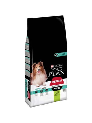 Purina Pro Plan Medium Sensitive (Пурина Про План Медіум Сенситив Ягня) корм для середніх собак для ШКТ 14 кг. | 6613754