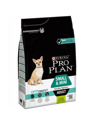 Purina Pro Plan Small Mini Sensitive (Пурина Про План Смал Мини Сенситив Ягненок) корм для собак мини для ЖКТ 3 кг. | 6613766