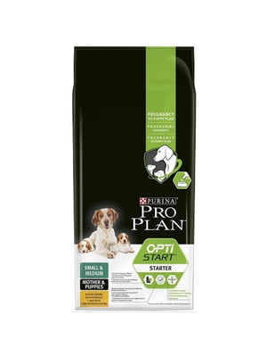 Purina ProPlan Starter Small Medium (Пуріна Про План Стартер Смал Курка) корм для вагітних собак та цуценят | 6613782