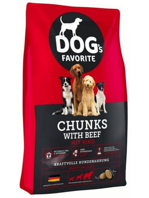 Dogs Favorite mit Rind сухой корм для собак всех пород | 6613842