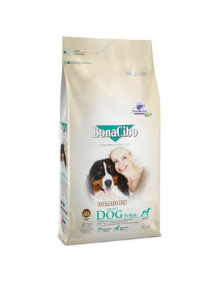 BonaCibo Adult Dog Form корм для собак старіючих / із зайвою вагою | 6613879