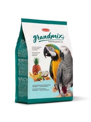 Padovan Grandmix Pappagalli основной корм для попугаев крупных 2 кг. | 6613909