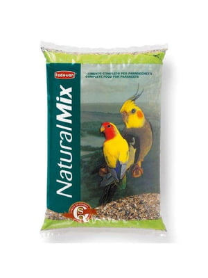 Padovan Naturalmix Parrocchetti Вага: 4.5 кг. корм для папуг середніх розмірів | 6613911