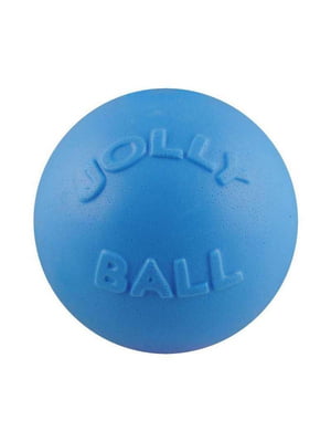 Jolly Pets BOUNCE-N-PLAY іграшка м'яч для собак Великий - 18 см, Синій | 6613931