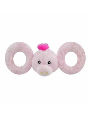 Jolly Pets TUG-A-MAL Pig Dog Toy м'яка іграшка для собак Свинка з пищалкою | 6613957