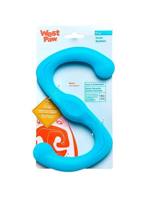 West Paw Bumi Tug Toy игрушка для собак S-образная | 6613972