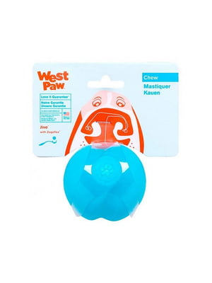 West Paw Jive Dog Ball іграшка для собак супер м'яч | 6613987