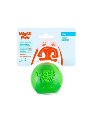 West Paw Rando игрушка для собак большой мяч | 6613996