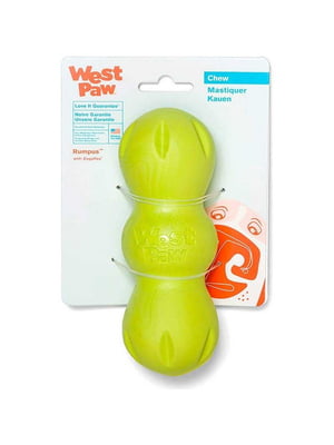 West Paw Rumpus іграшка для собак кістка - палиця Зелений | 6614006