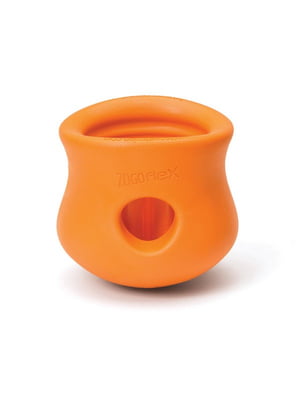 Игрушка головоломка для собак с тайником для лакомств West Paw Toppl Treat Toy Large Большой - 10 см., Оранжевый | 6614022