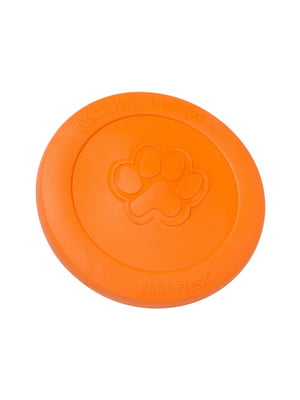 West Paw Zisc Flying Disc іграшка для собак фрісбі Великий - 22 см., Помаранчевий | 6614038