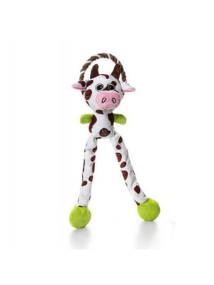 М'яка іграшка для собак Корова плюшева Petstages Cow | 6614085
