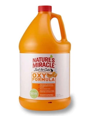 8in1 Nature's Miracle Oxy Formula 3.7 л устранитель запахов и пятен для котов | 6614175