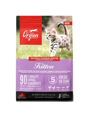 Orijen Kitten сухой корм для котят всех пород | 6614390