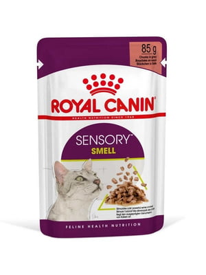 Royal Canin Sensory Smell Gravy влажный корм для переборчивых кошек 85 г х 12 шт | 6614404