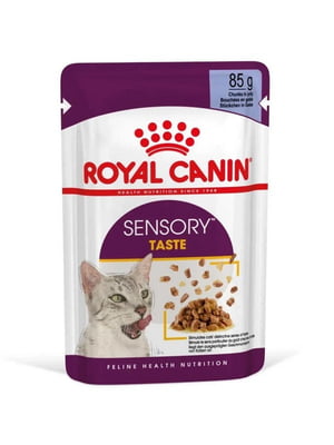 Royal Canin Sensory Taste Jelly влажный корм для требовательных котов 85 г х 12 шт | 6614408