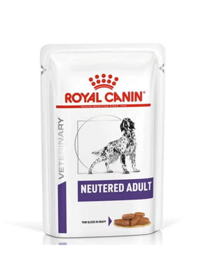 Royal Canin Neutered Adult in gravy влажный корм для кастрированных собак 100 г х 12 шт | 6614417