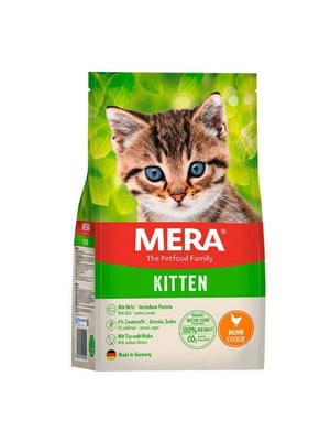 MERA Cats Kitten Сhicken сухий беззерновий корм для кошенят з куркою | 6614424
