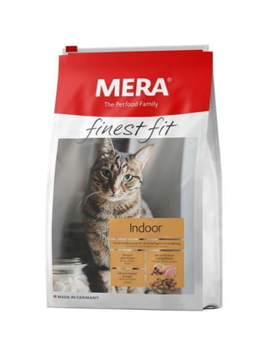MERA finest fit Indoor сухий корм для домашніх котів з індичкою | 6614432