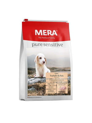 MERA Pure Sensitive Puppy сухой корм для щенков и кормящих собак 4 кг. | 6614444