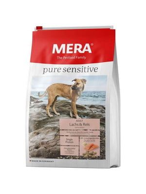 MERA Pure Sensitive Adult Lachs Reis сухий корм для собак з алергією | 6614449