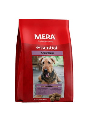 MERA Essential Brocken сухой корм с птицей для собак крупные крокеты | 6614458
