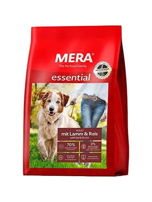 MERA Essential Lamm &amp; Reis сухий корм для собак середніх та великих порід | 6614460