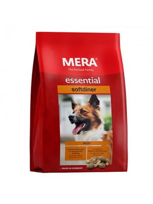 MERA Essential Sofdiner сухой корм для собак с повышенной активностью микс крокет | 6614464
