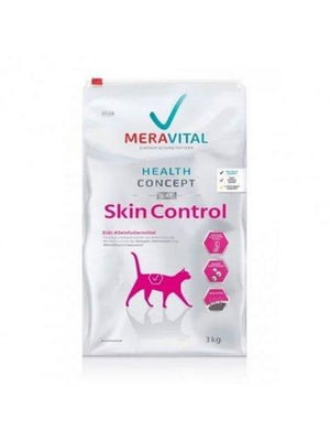 MERA Vital MVH Skin Control сухий корм для котів при дерматозі та випаданні вовни | 6614507