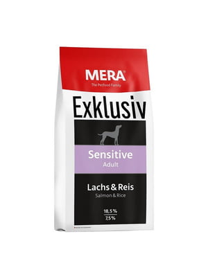 MERA Exklusiv Sensitive Adult Lachs Reis сухий корм для собак для ШКТ | 6614510