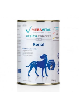 Mera Vital MVH Renal 12 шт по 400 г консервы корм для собак при болезнях почек | 6614518