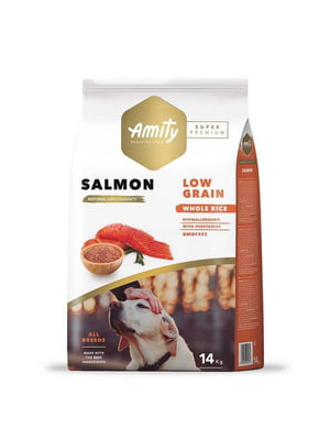 Amity Super Premium Salmon Adult сухий корм для дорослих собак усіх порід | 6614575