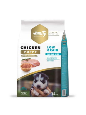 Amity Super Premium Puppy Chicken сухий корм для цуценят всіх порід | 6614577