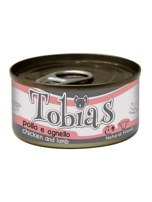 Croci Tobias консервы влажный корм для собак с курицей и ягненком 85 г х 12 шт | 6614630
