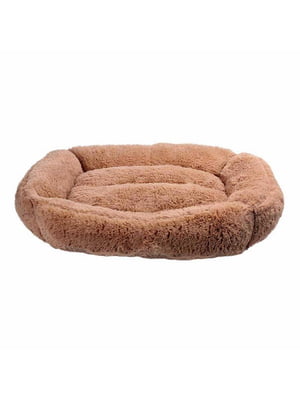 Мягкий диван лежак для котов и собак Milord COOKIE (Милорд) М - 62 х 44 х 22 см., Коричневый | 6614797