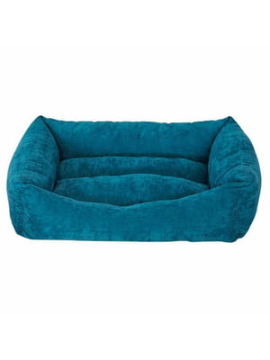 М'який диван лежак для котів та собак Milord COOKIE (Мілорд) М - 62 х 44 х 22 см., Смарагд | 6614801