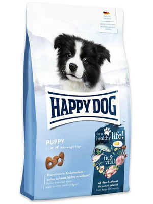 Happy Dog fit &amp; vital Puppy сухий корм для цуценят з 4 тижнів | 6614959