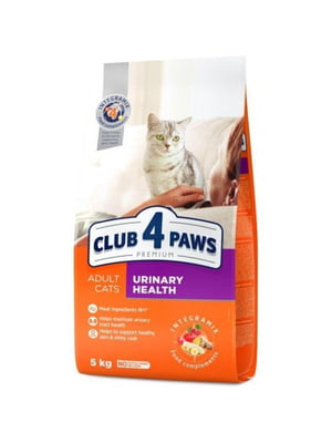 Club 4 Paws Premium Urinary Health Adult Cat Chicken корм для котов для мочевыводящих путей 5 кг. | 6615037