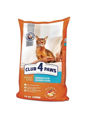 Club 4 Paws Premium Sensitive Digestion Adult Cat Chicken корм для котів з чутливим ШКТ | 6615041