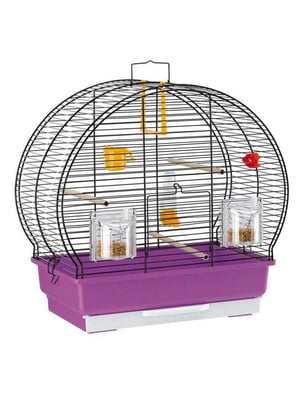 Клітка для канарок, папуг та маленьких птахів Ferplast Luna 2 Фіолетовий | 6615104