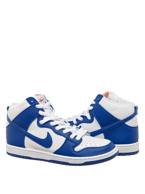 Кросівки біло-сині Dunk High Pro | 6040487