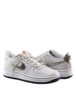 Кросівки Nike Air Force 1 Gs сірі | 6616893