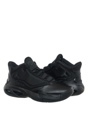 Кросівки чорні The Jordan Max Aura 4 “Black Cat”  | 6617136